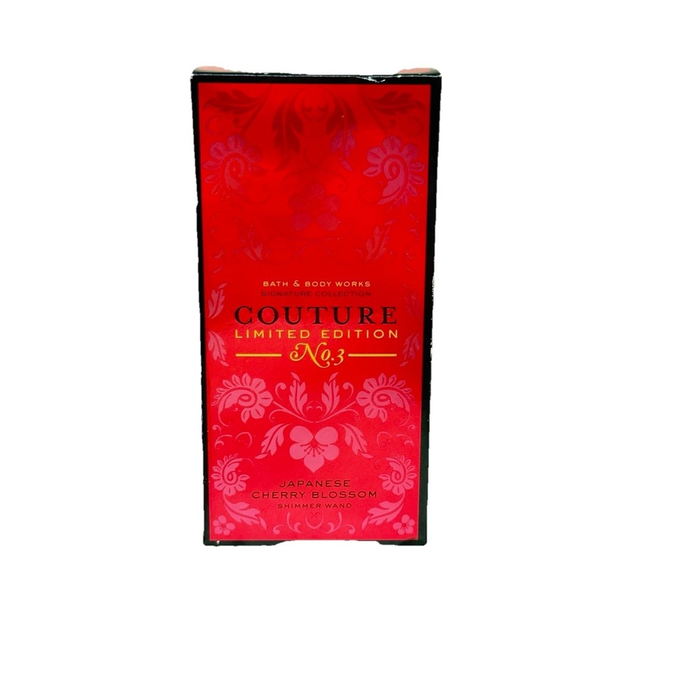 Bath & Body Works Japanese Cherry Blossom Powder Shimmer Wand Couture No. 3 NIB - Picture 2 of 10